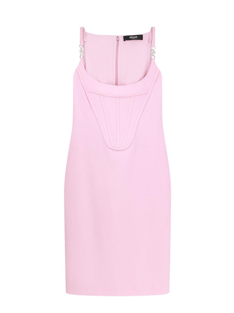 Versace Sleeveless Crepe Midi Dress - Women