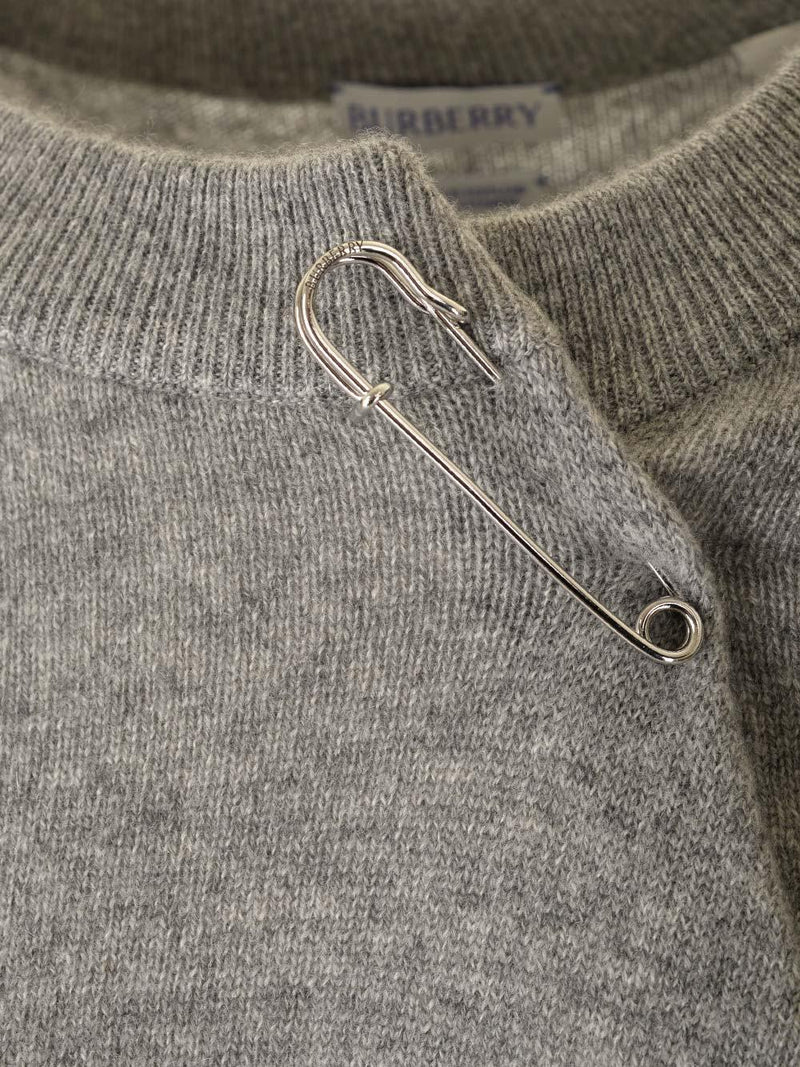 Burberry Pin Detail Sweater - Women - Piano Luigi