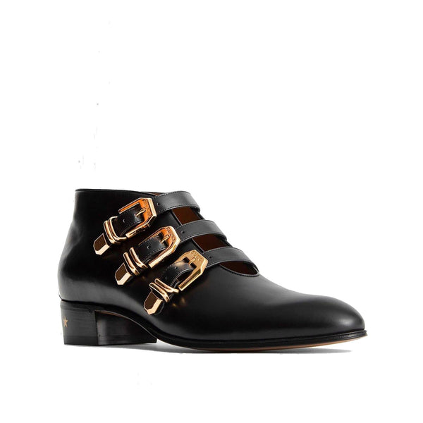 Gucci Leather Ankle Boots - Men - Piano Luigi