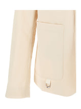 Jacquemus la Veste Jean Beige Single-breasted Jacket With D Ring Detail In Cotton And Linen Man - Men