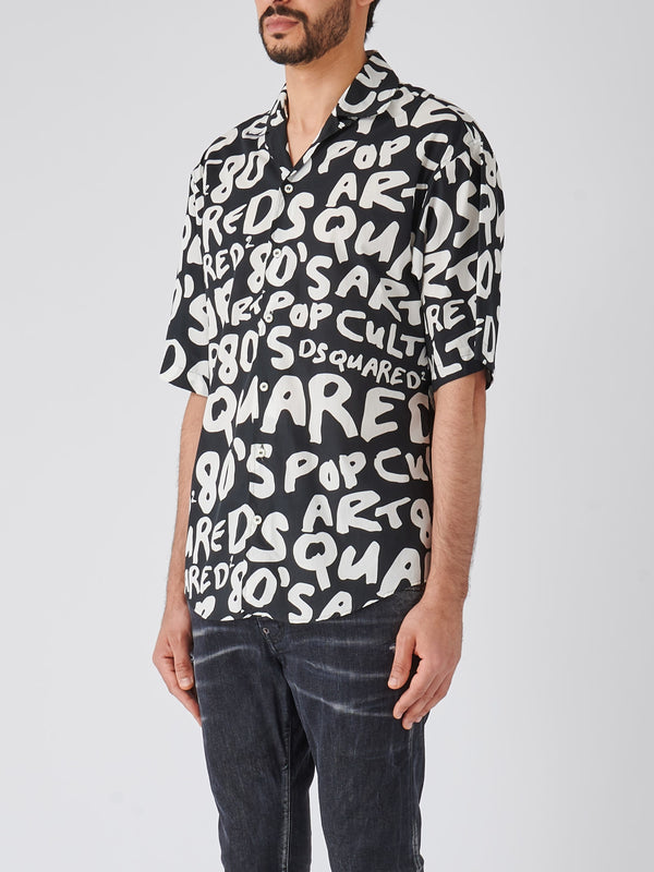 Dsquared2 D2 Pop 80s Bowling Shirt Shirt - Men