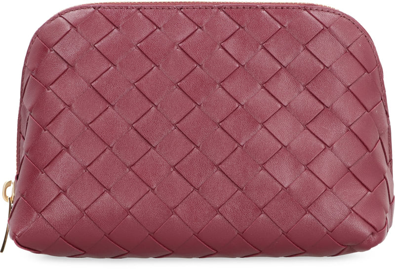 Bottega Veneta Leather Wash Bag - Women