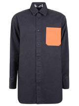 J.W. Anderson Oversized Contrast Pocket Shirt - Men