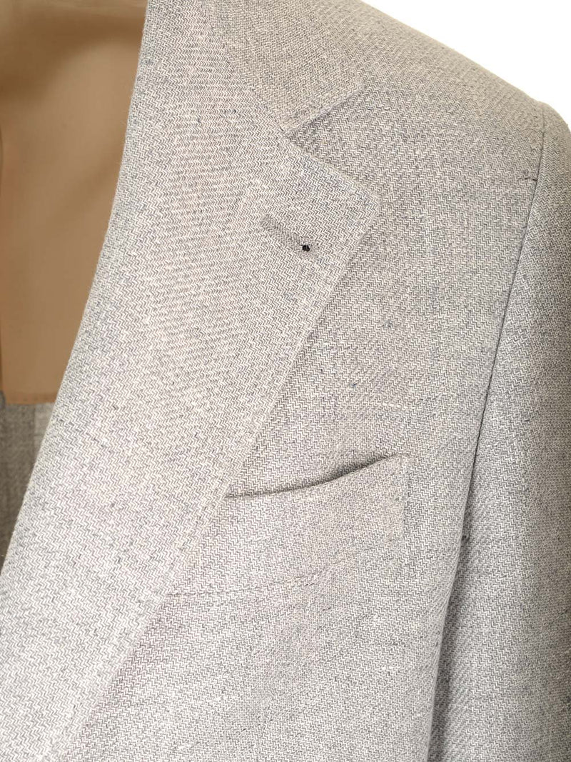 Brunello Cucinelli Blazer In Linen, Wool And Silk - Men