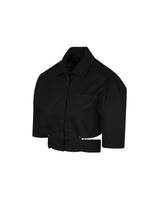 Jacquemus Cut Out Detailed Cropped Shirt - Women