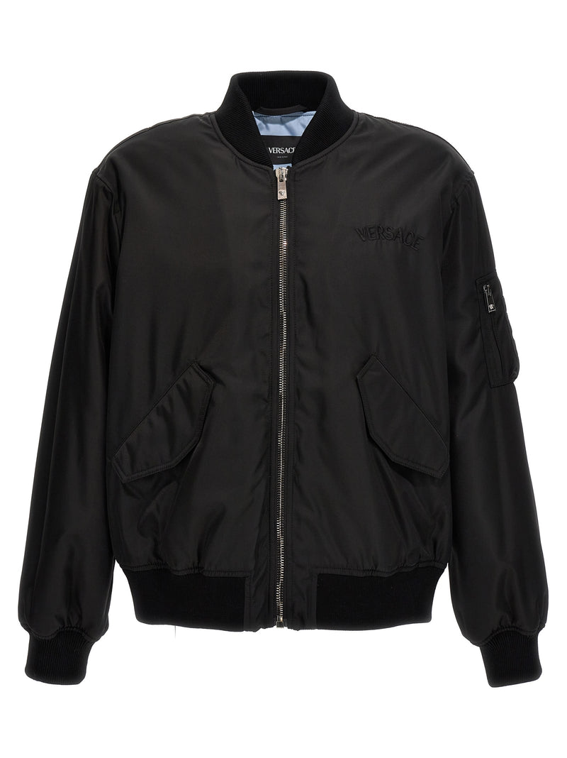 Versace Logo Bomber Jacket - Men