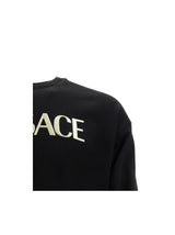 Versace Logo Detail Cotton Sweatshirt - Men