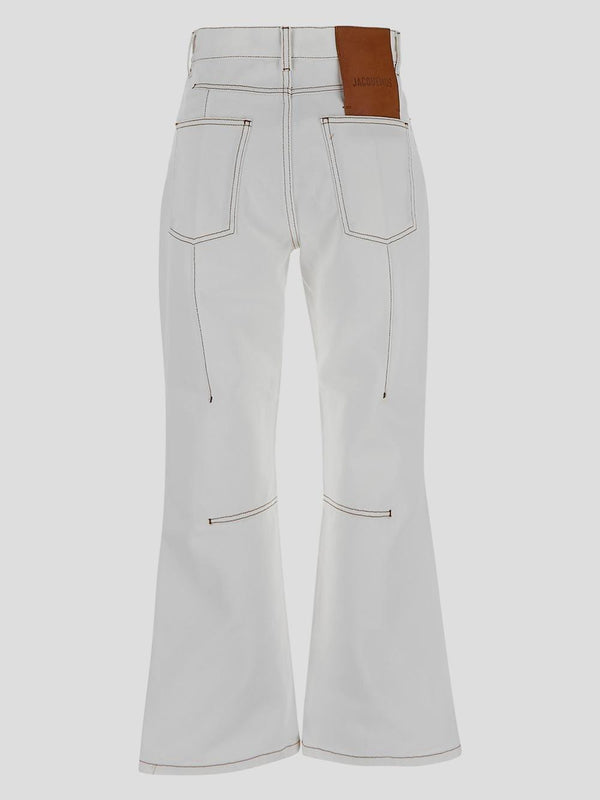 Jacquemus Cropped Flared Jeans - Women
