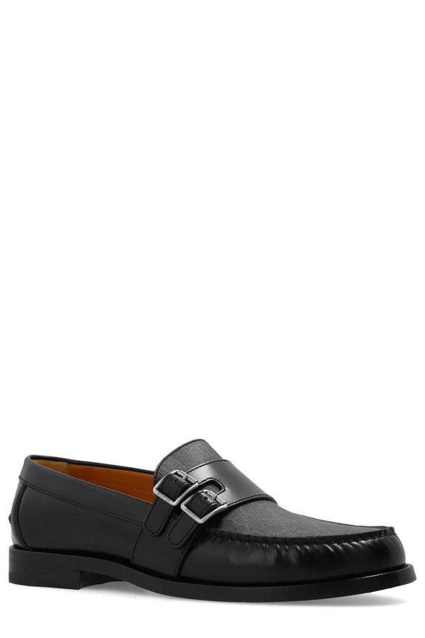 Gucci Buckle Detailed Loafers - Men