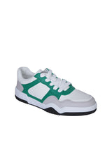 Dsquared2 Spiker White/grey/green Sneakers - Men