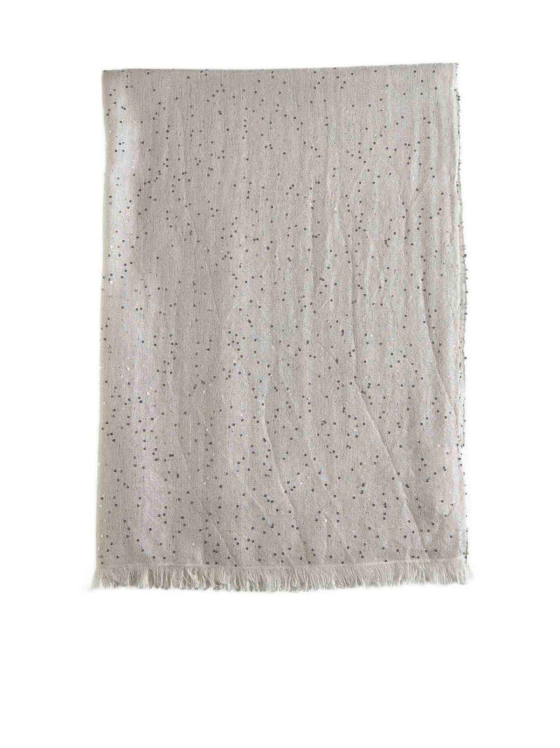 Brunello Cucinelli Sequin Embellished Scarf - Women