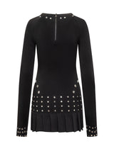 Off-White Eyelets Minidress - Women