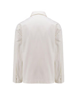 Valentino Logo Plaque Long-sleeved Shirt Jacket - Men
