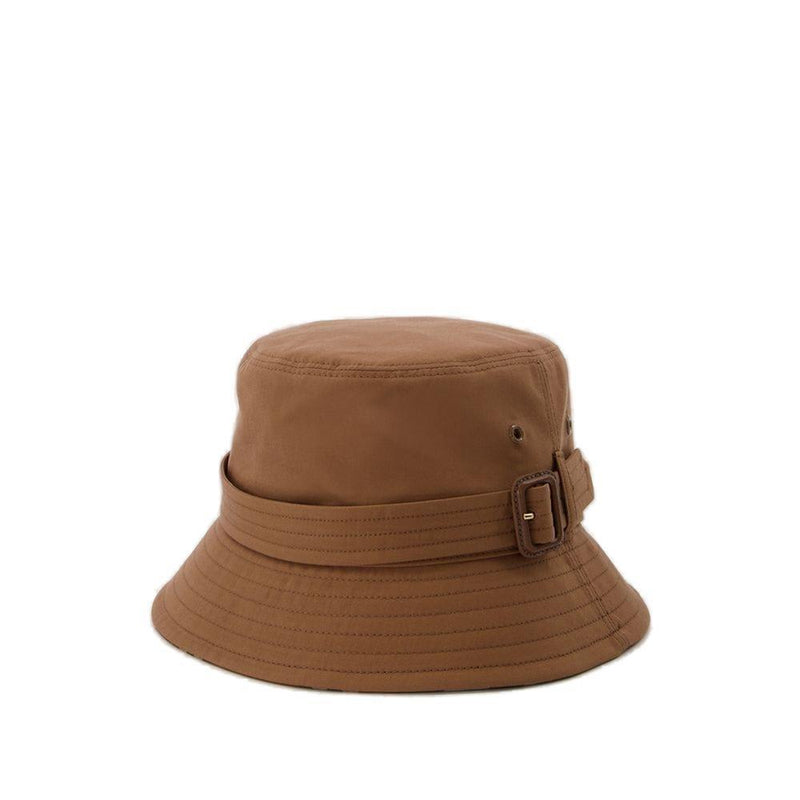 Burberry Gabardine Buckle-detailed Bucket Hat - Women