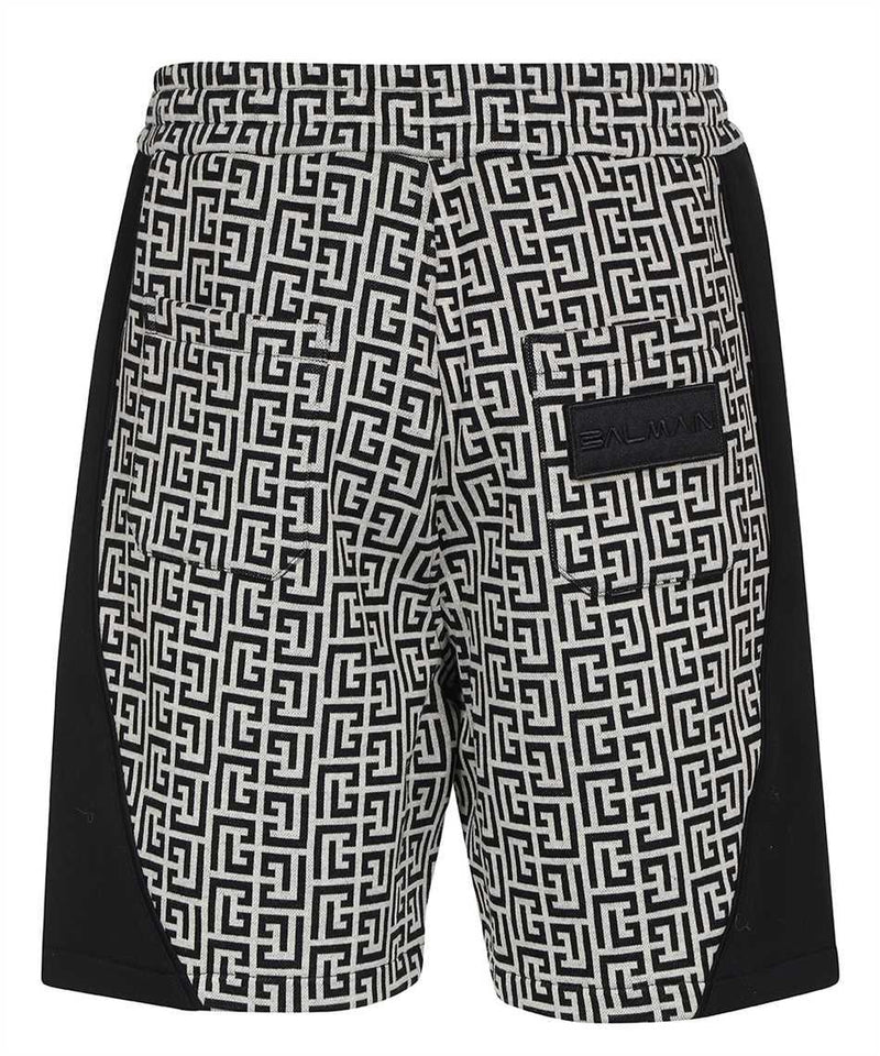 Balmain Cotton Bermuda Shorts - Men - Piano Luigi