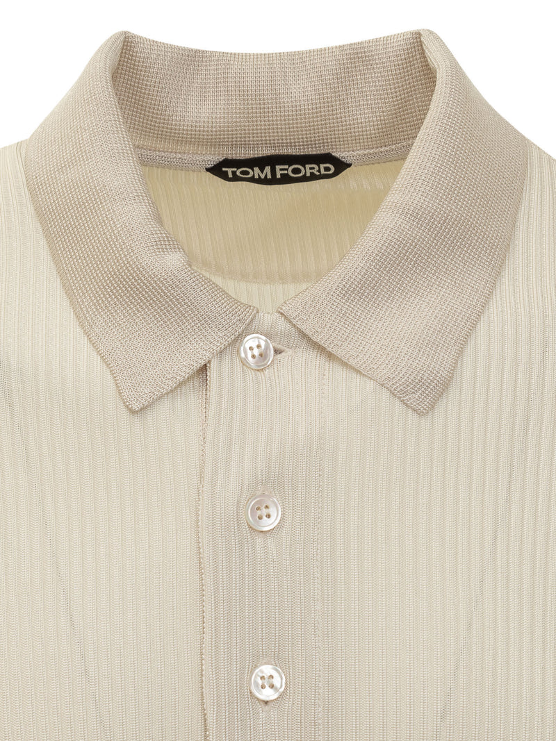 Tom Ford Viscose Polo Shirt - Men