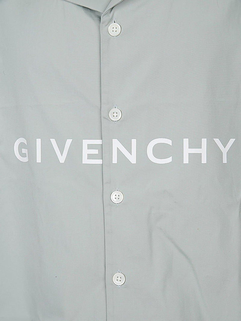 Givenchy Logo Printed Short-sleeved Shirt - Men