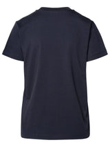 Moncler Blue Cotton T-shirt - Women