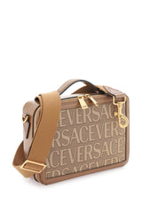 Versace Canvas Messenger Bag - Men