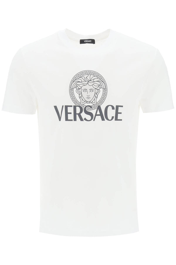 Versace T-shirt With Medusa Print - Men