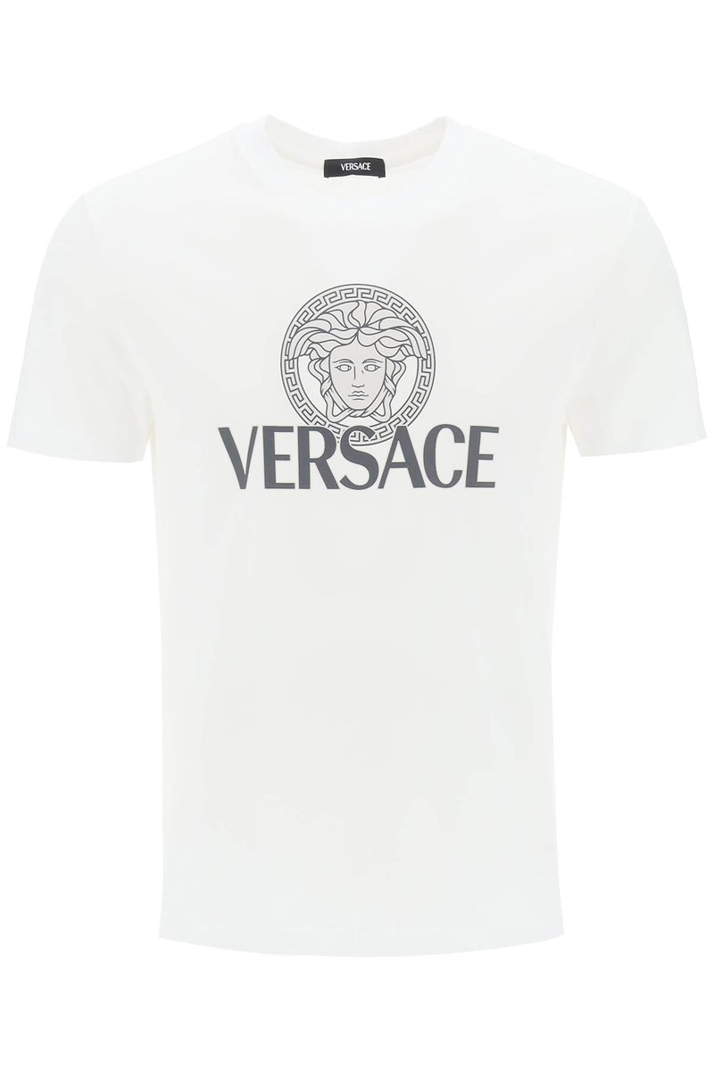 Versace T-shirt With Medusa Print - Men