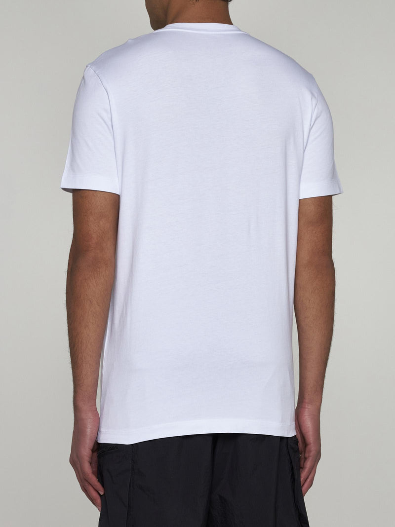 Moncler Logo Cotton T-shirt - Men