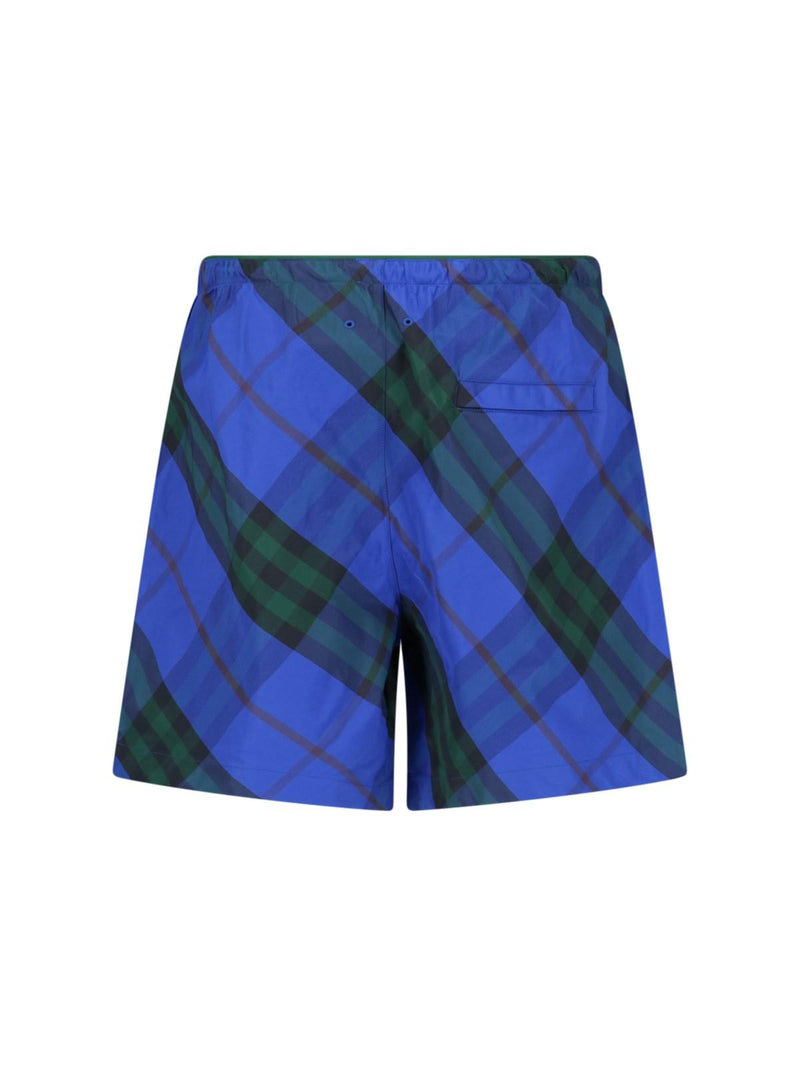 Burberry Check Swim Shorts - Men