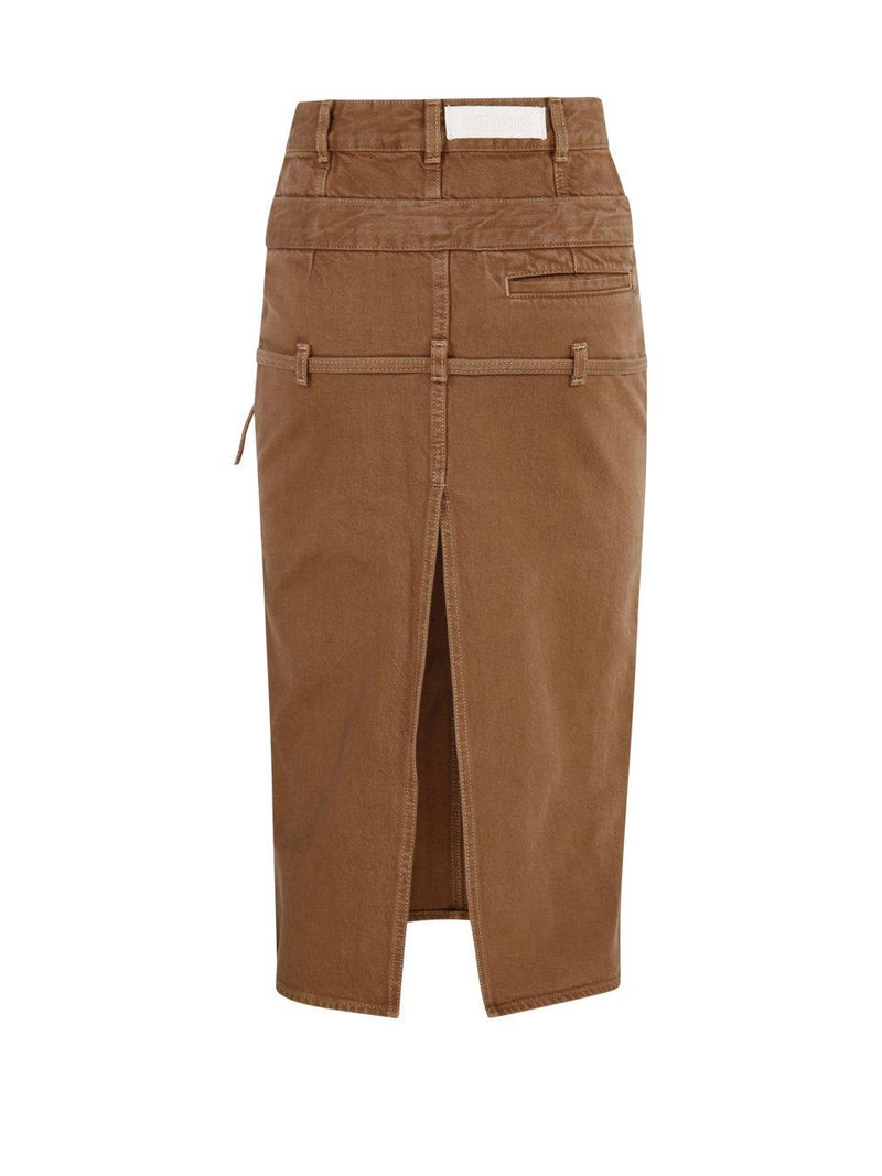 Jacquemus Denim Back-slit Skirt - Women