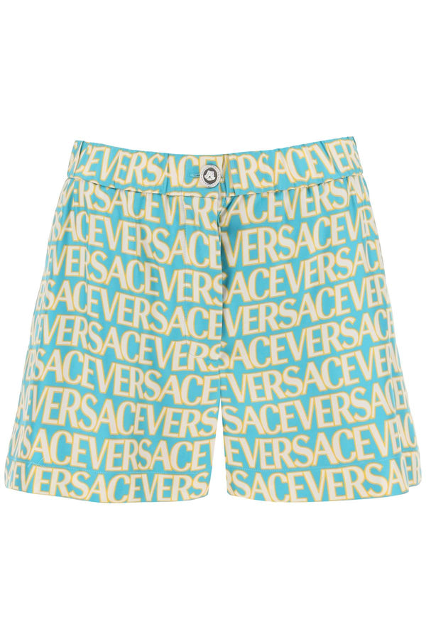 Versace Printed Silk Shorts - Women