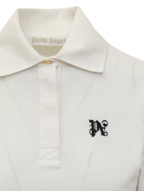 Palm Angels Polo Shirt With Logo - Women