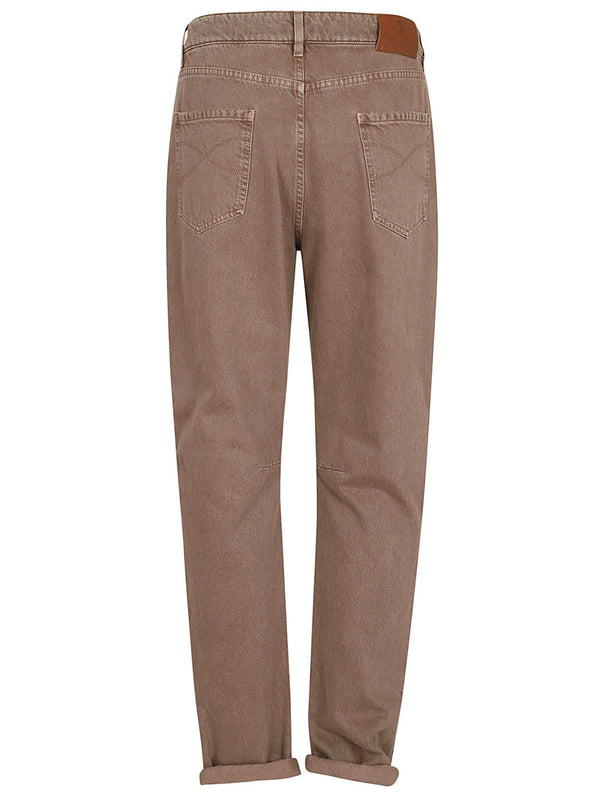 Brunello Cucinelli Dyed Denim Pants - Men - Piano Luigi