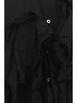 Comme des Garçons Appliqu Etailed Long-sleeved Buttoned Shirt - Women - Piano Luigi