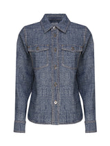 Bottega Veneta Silk And Viscose Denim Printed Shirt - Women