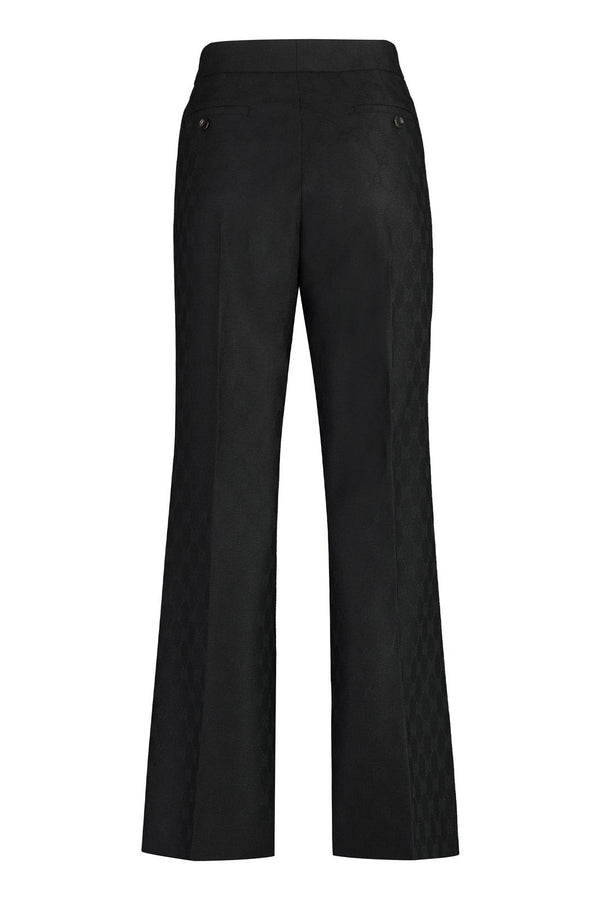 Gucci Gg Jacquard Tailored Trousers - Women