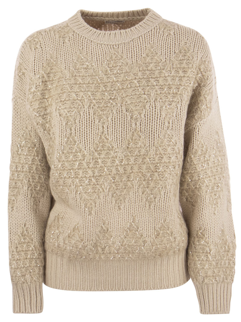 Brunello Cucinelli Wool, Silk And Cashmere Sweater - Women