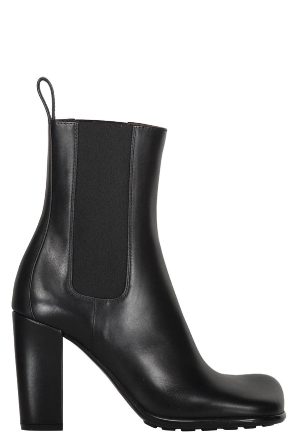 Bottega Veneta Storm Leather Ankle Boots - Women - Piano Luigi