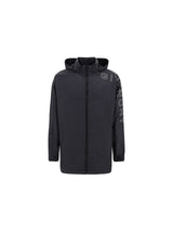 Givenchy Black Nylon Sports Jacket With Logo - Men