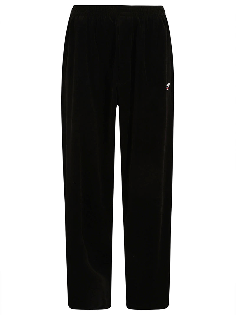 Balenciaga Logo Straight Trousers - Women