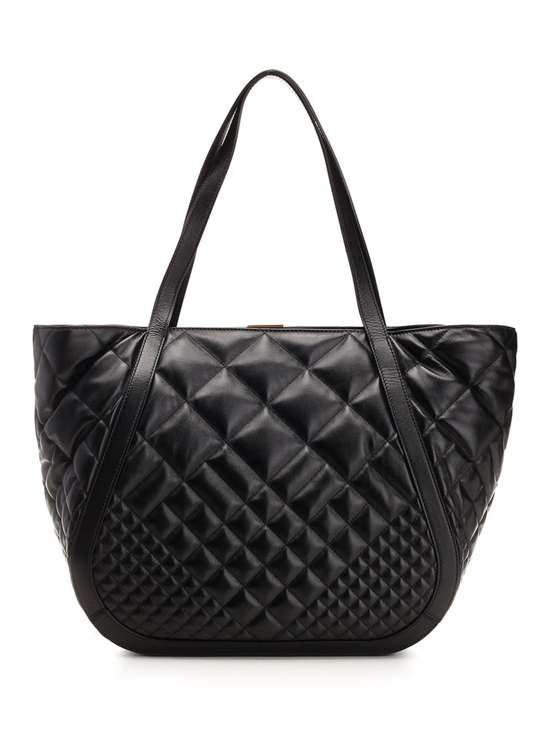 Versace Quilted Leather Tote - Women