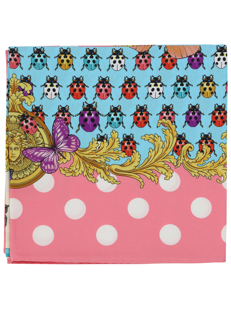 Versace Printed Silk Scarf - Women