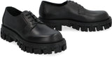 Versace Leather Lace-up Derby Shoes - Men