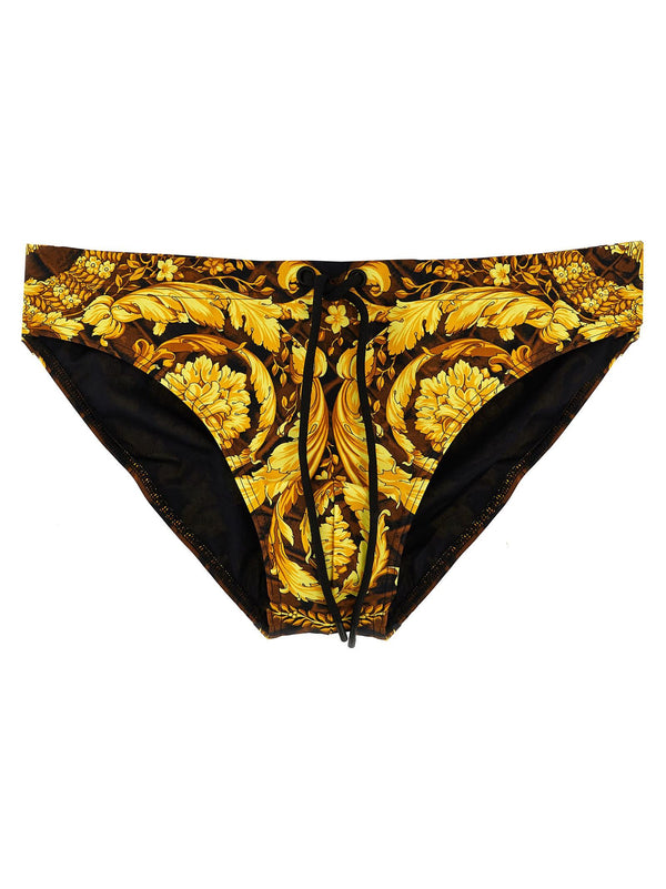 Versace baroccodile Swim Briefs - Men - Piano Luigi