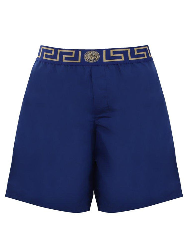 Versace Greca Waistband Swim Shorts - Men