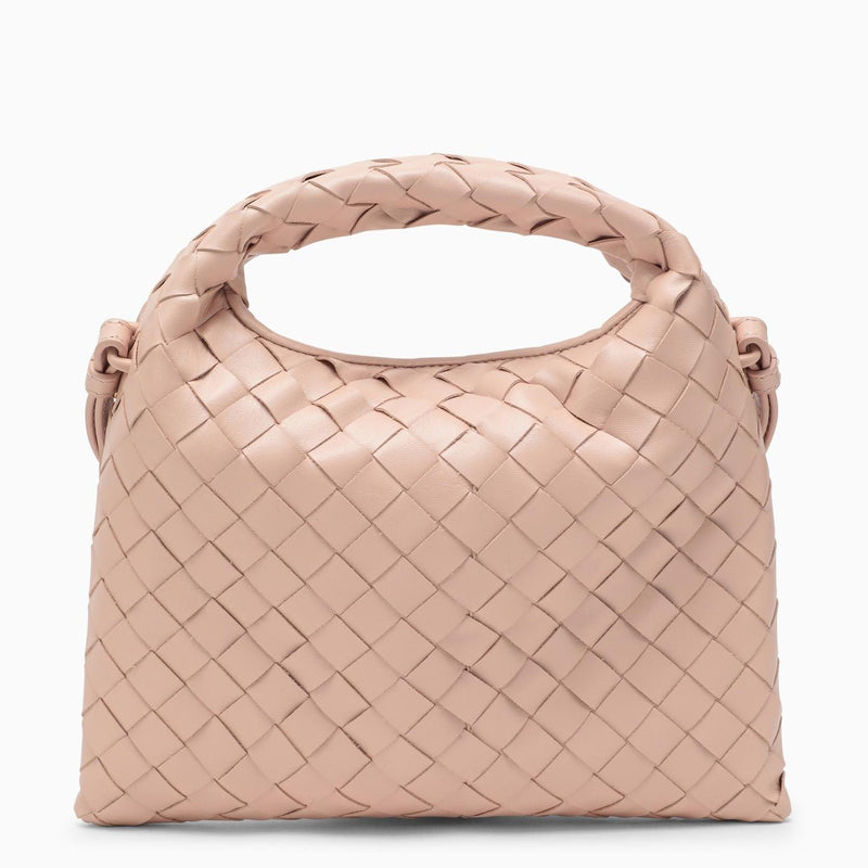 Bottega Veneta Pale Pink Mini Hop Crossbody Bag - Women