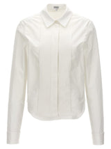 Loewe Pleated Plastron Shirt - Women