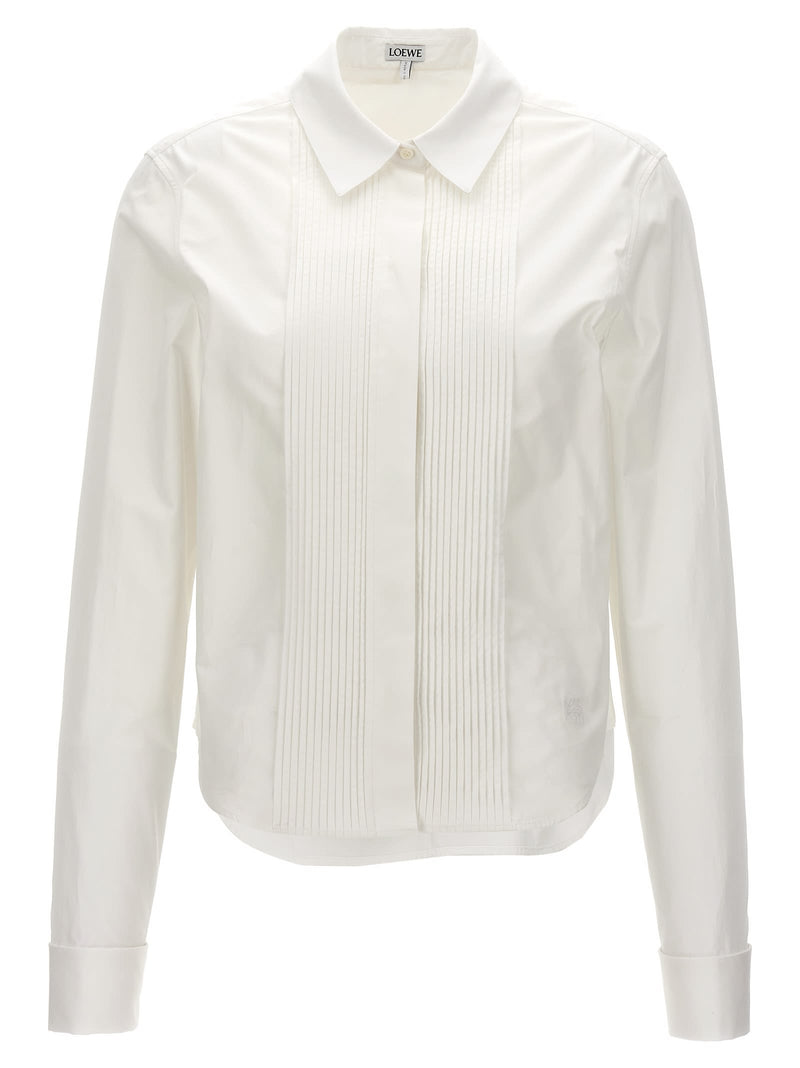 Loewe Pleated Plastron Shirt - Women