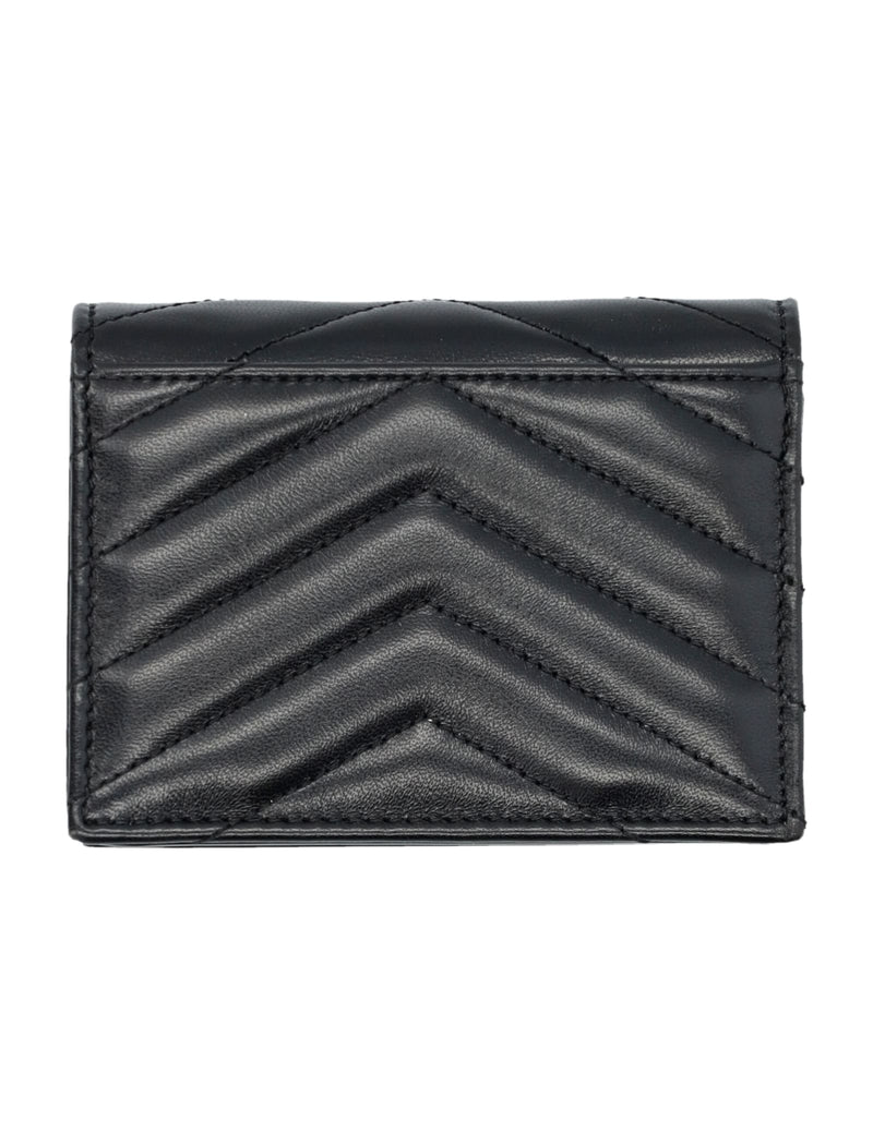 Saint Laurent Cassandre Flap Card Case - Women