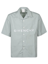 Givenchy Logo Printed Short-sleeved Shirt - Men