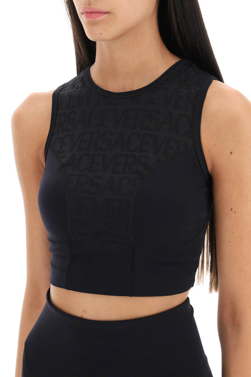 Versace Allover Bra Top - Women