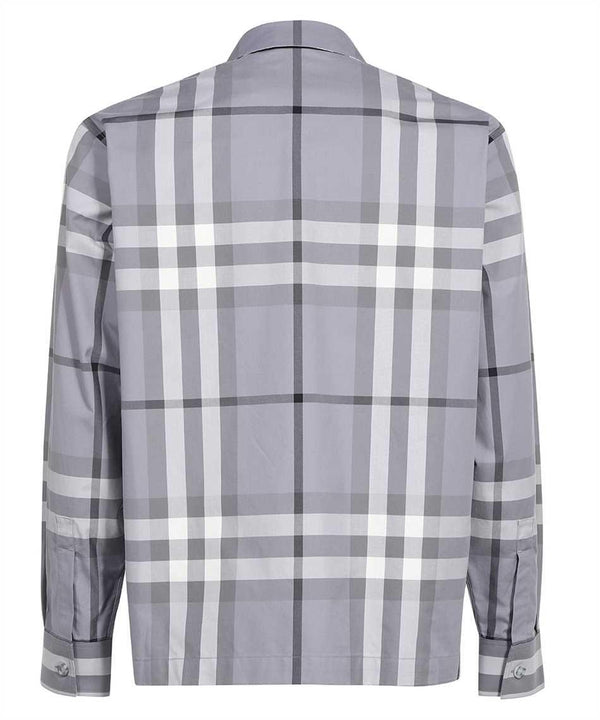 Burberry Checked Cotton Shirt - Men - Piano Luigi